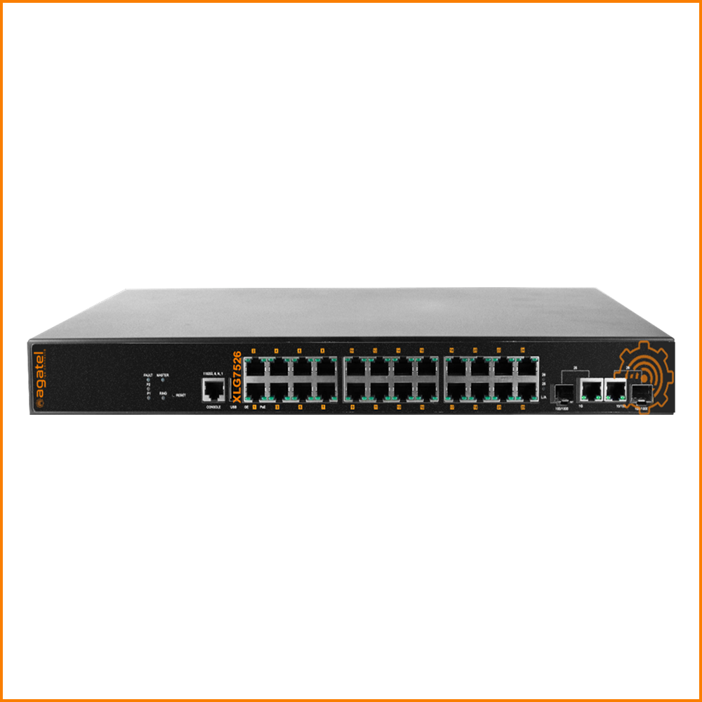 <strong>XLG7526 Series</strong> <br> 26-Port Lite L3 Industrial Managed Gigabit PoE Switch
