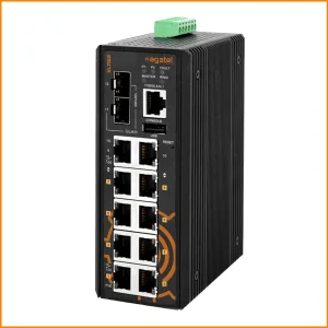 <strong>XL7512 Series</strong> <br> 12-Port Lite L3 Industrial Managed PoE Switch